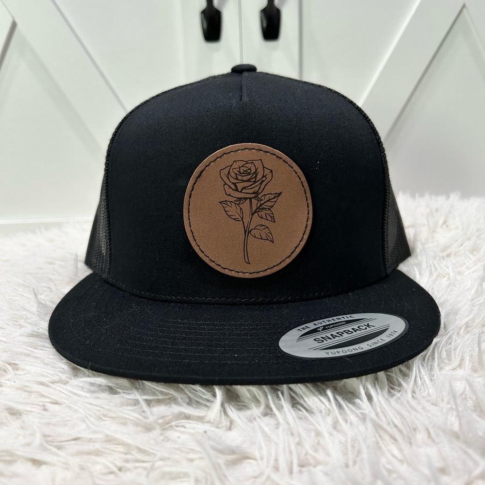SnapBack Hat Rose 🌹 - Picture 2 of 3